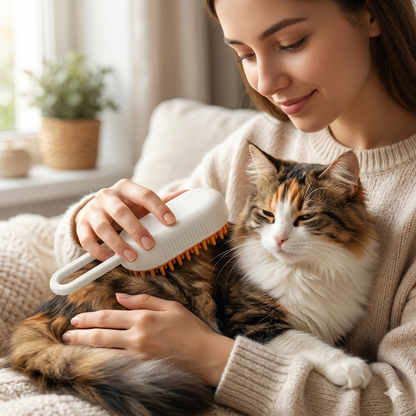 🐾 ADDIO PELI OVUNQUE IN CASA La soluzione semplice per rimuovere peli, sporco e nodi senza stress per il tuo animale