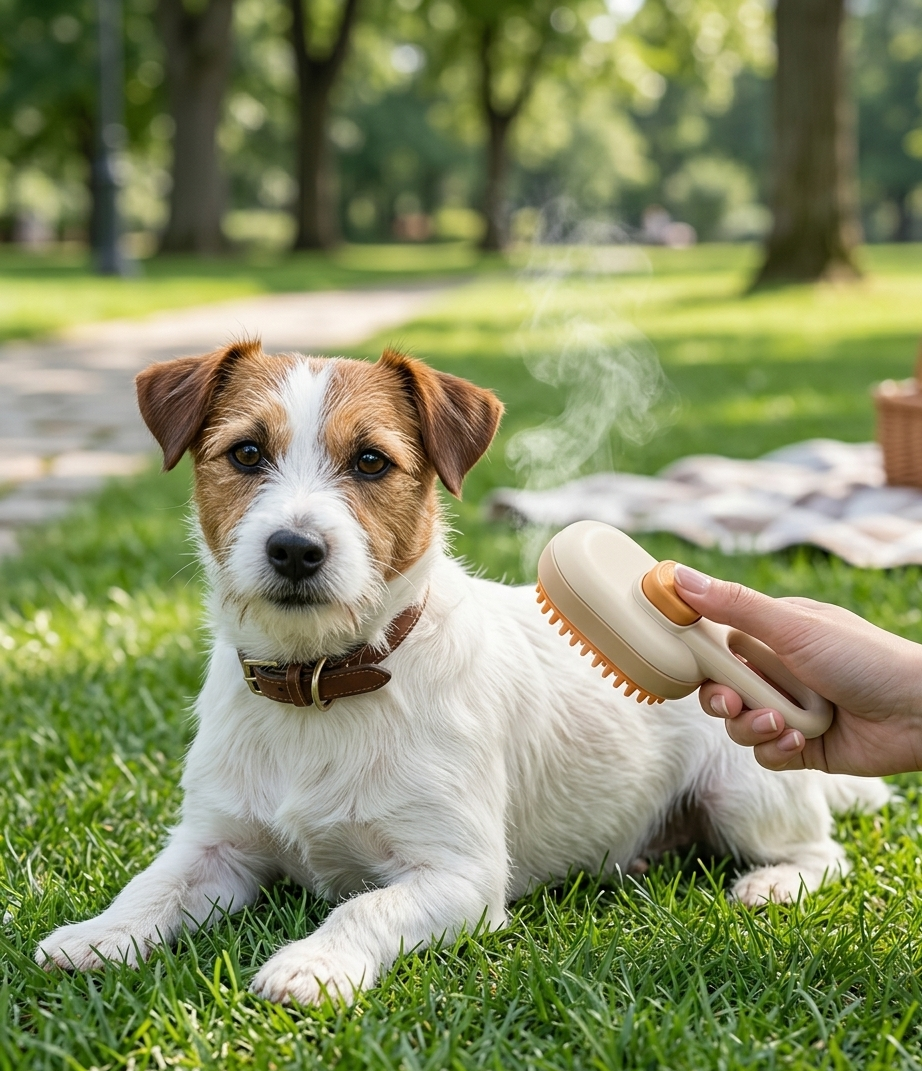 🐾 ADDIO PELI OVUNQUE IN CASA La soluzione semplice per rimuovere peli, sporco e nodi senza stress per il tuo animale
